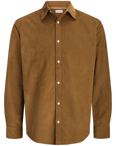 Jack & Jones - JJEField Cord Hemd - Monks Robe